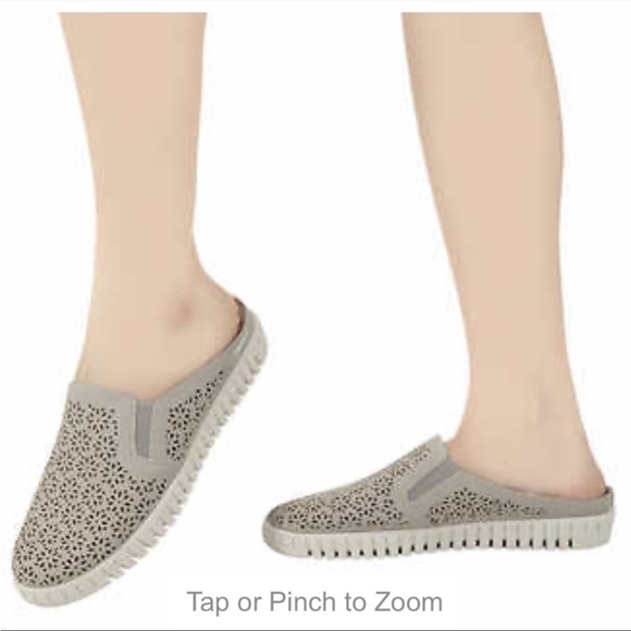 Jsport Ladies' Floral Mule, Beige - Picture 7 of 7